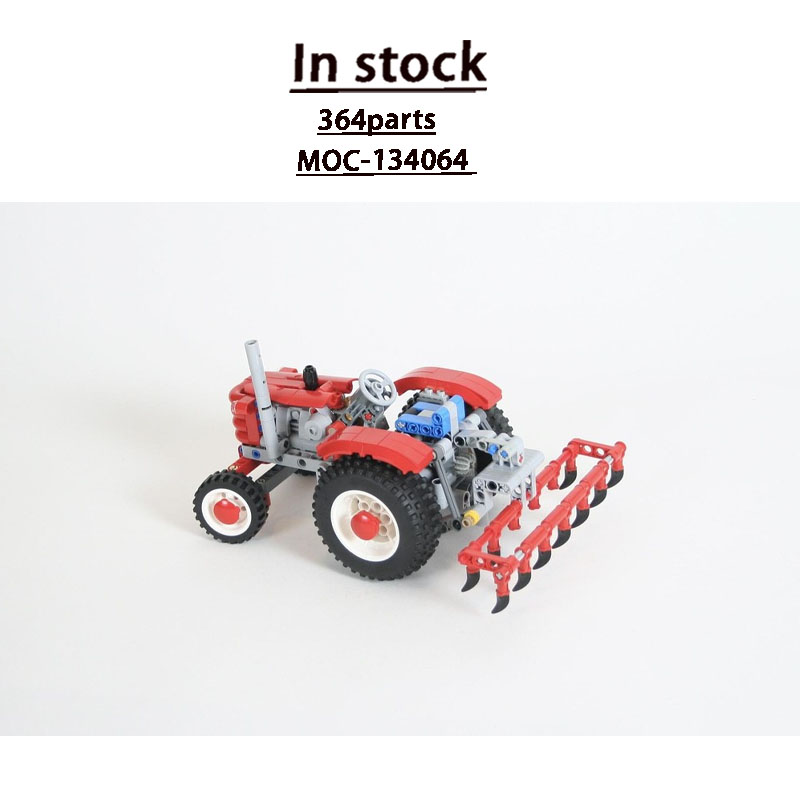 Urban Farming Agriculture - MOC-134064 도시 농장 농업용 레트로 트랙터
