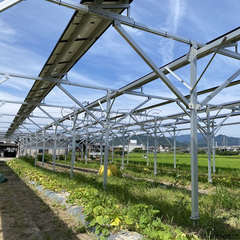 Agriculture Farming Japan - 일본의 새로운 농업용 알루미늄 태양광 마운트