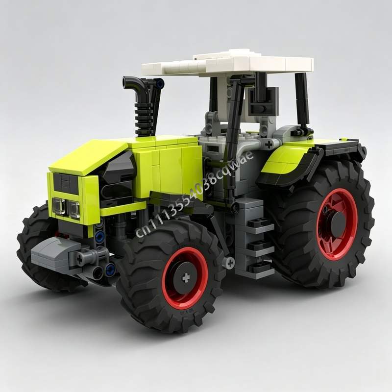 Agriculture Farming Education - 658PCS 테크닉 농장 트랙터 모델 MOC