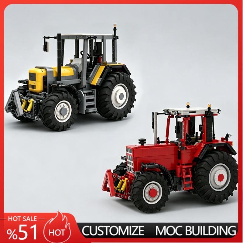 농장 트랙터 MOC 모델 농업용 차량 조립 교육용 장난 - Agriculture Farming Education 리뷰 및 가격