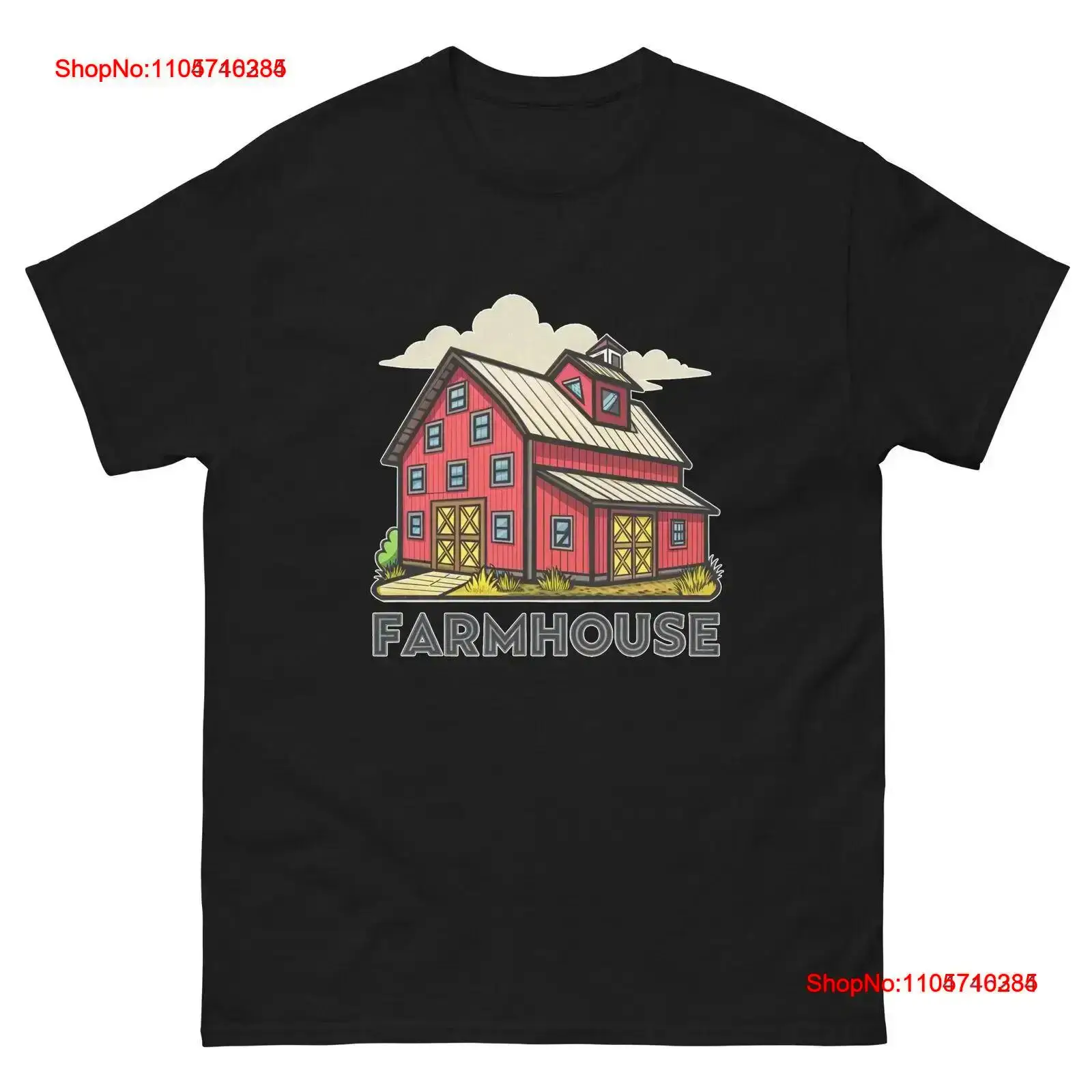 농가 농업 농촌 생활 농업 티셔츠 빈티지 워싱 약간 부 - Agriculture Farm House 리뷰 및 가격