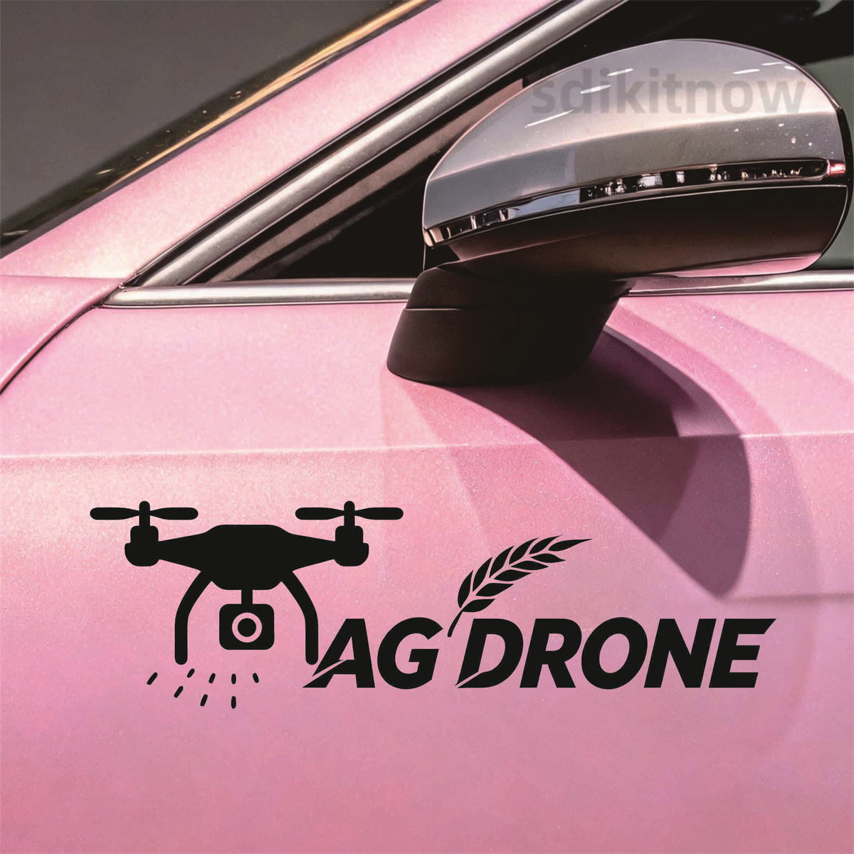 AG DRONE 농장 스프레이 비닐 자동차 스티커 농업 - Agriculture Farming Words 리뷰 및 가격