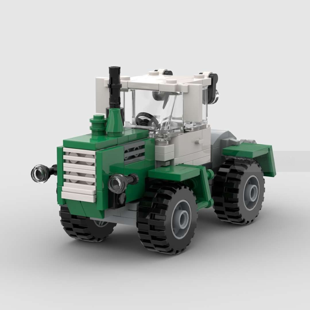 창의적인 녹색 농장 트랙터 브릭 조립 세트 농업 기계  - Agriculture Farming Education 리뷰 및 가격