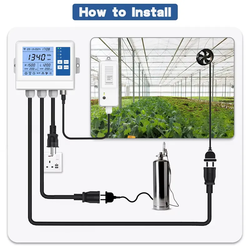스마트 기후 제어기 와이파이 환경 제어기 과일 채소 재 - Agriculture Farming Usa 리뷰 및 가격