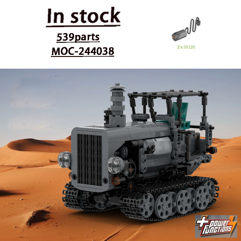 MOC-244038 도시 복고풍 농업용 트랙터 빌딩 블 - Urban Farming Agriculture 리뷰 및 가격