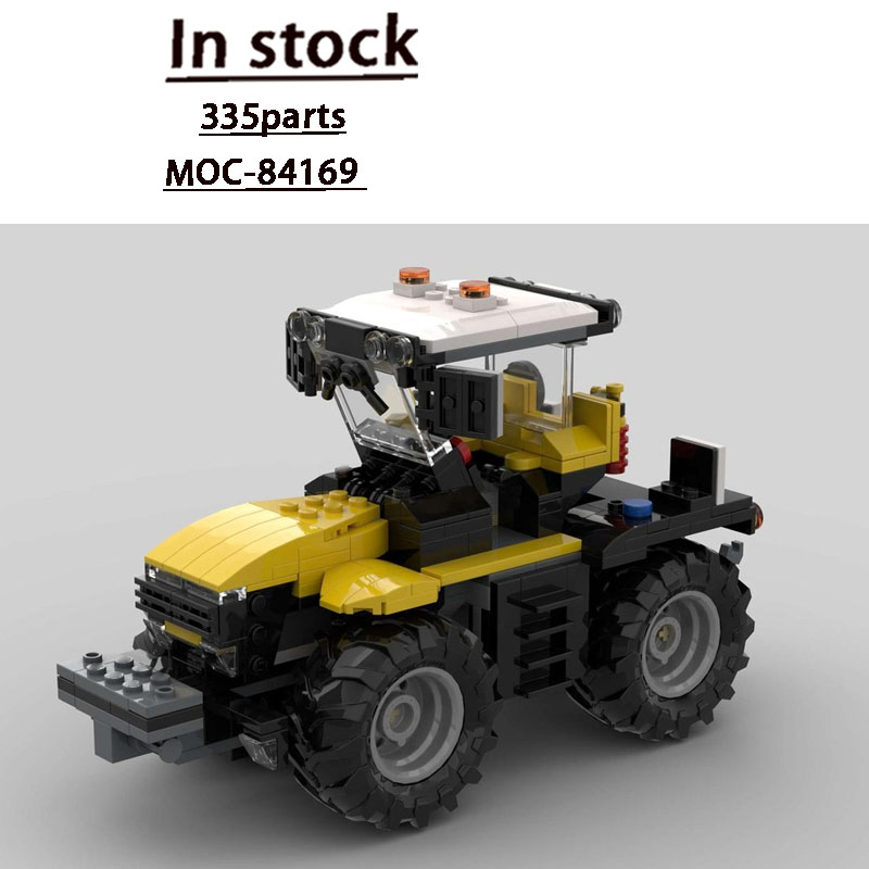 MOC-84169 도시 농장 농업 노란색 트랙터 빌딩  - Agriculture Farming Education 리뷰 및 가격